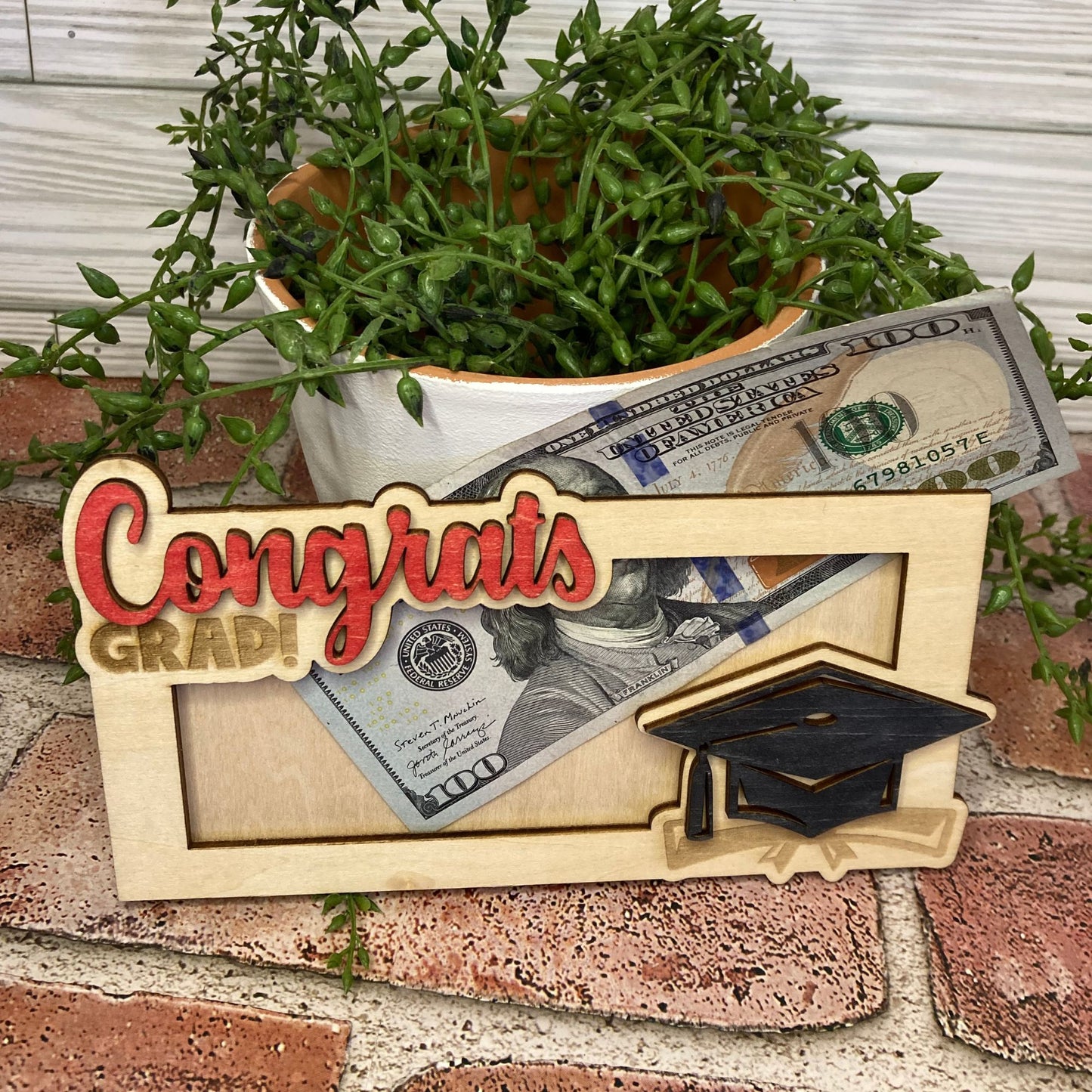 Graduation Money Gift Box, Money Holder for Graduate, Grad School Gift