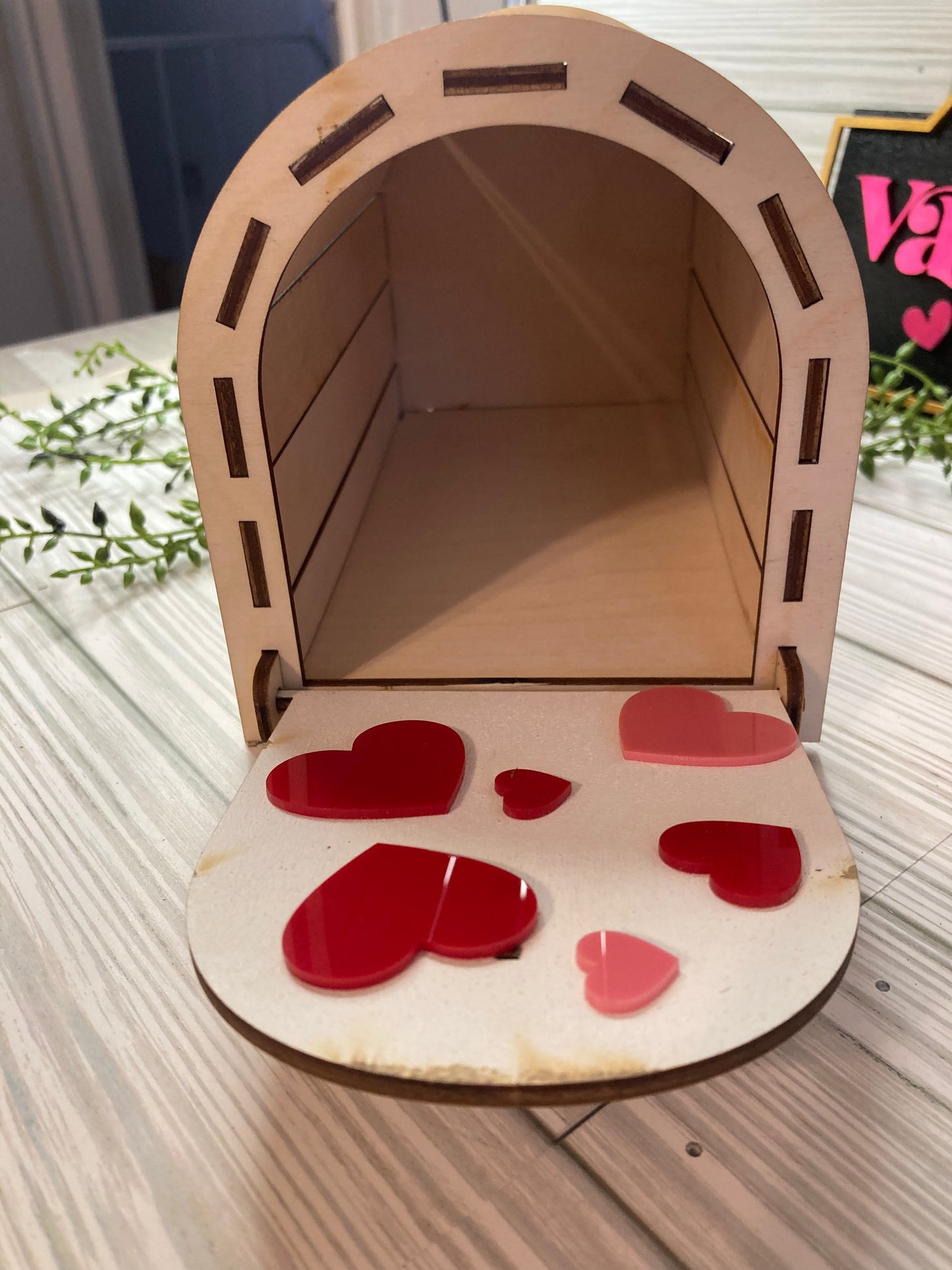 DIY Mailbox for classroom, Valentines Day, Letter to Santa, Mommy and Me Craft