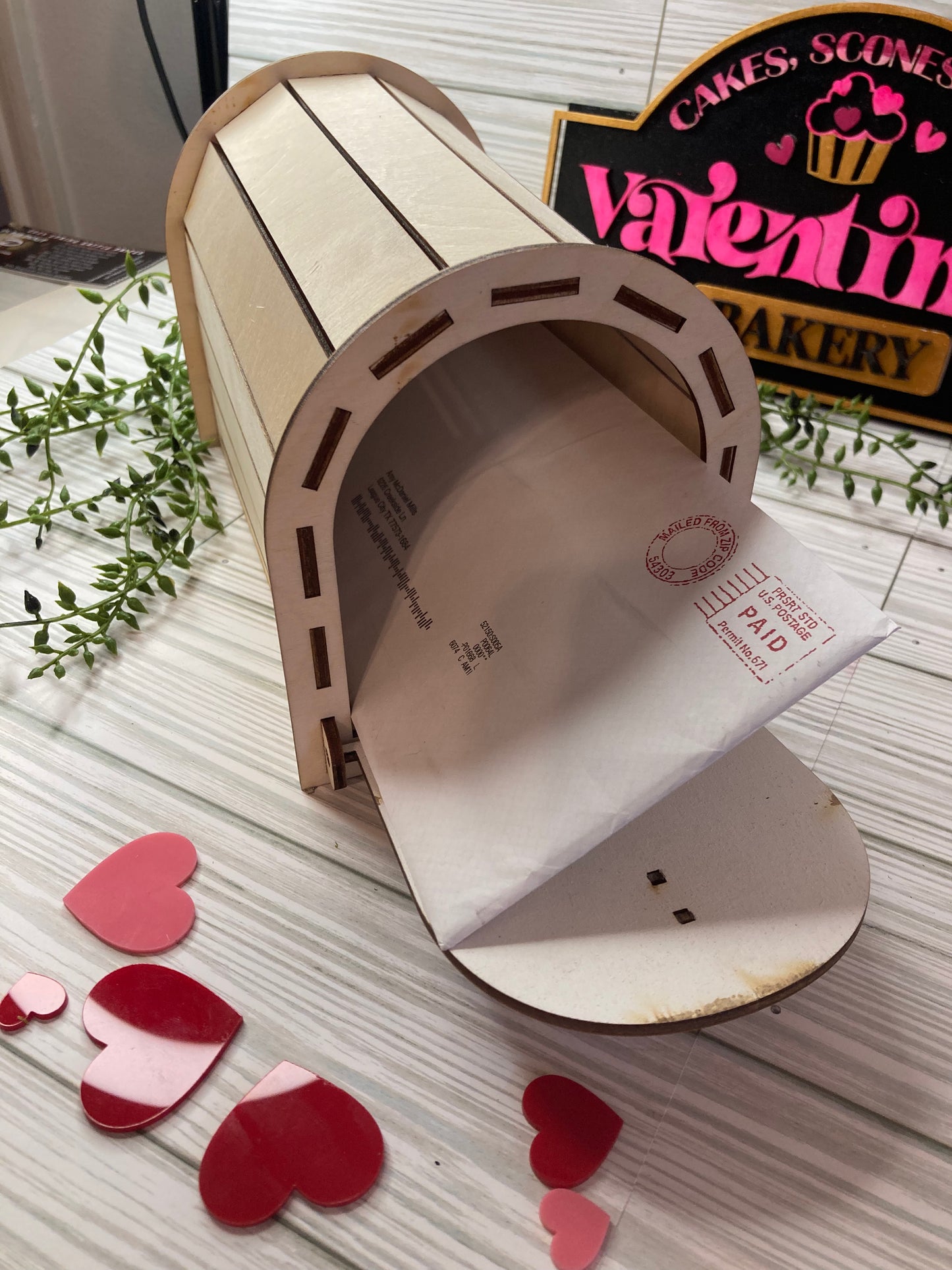 DIY Mailbox for classroom, Valentines Day, Letter to Santa, Mommy and Me Craft